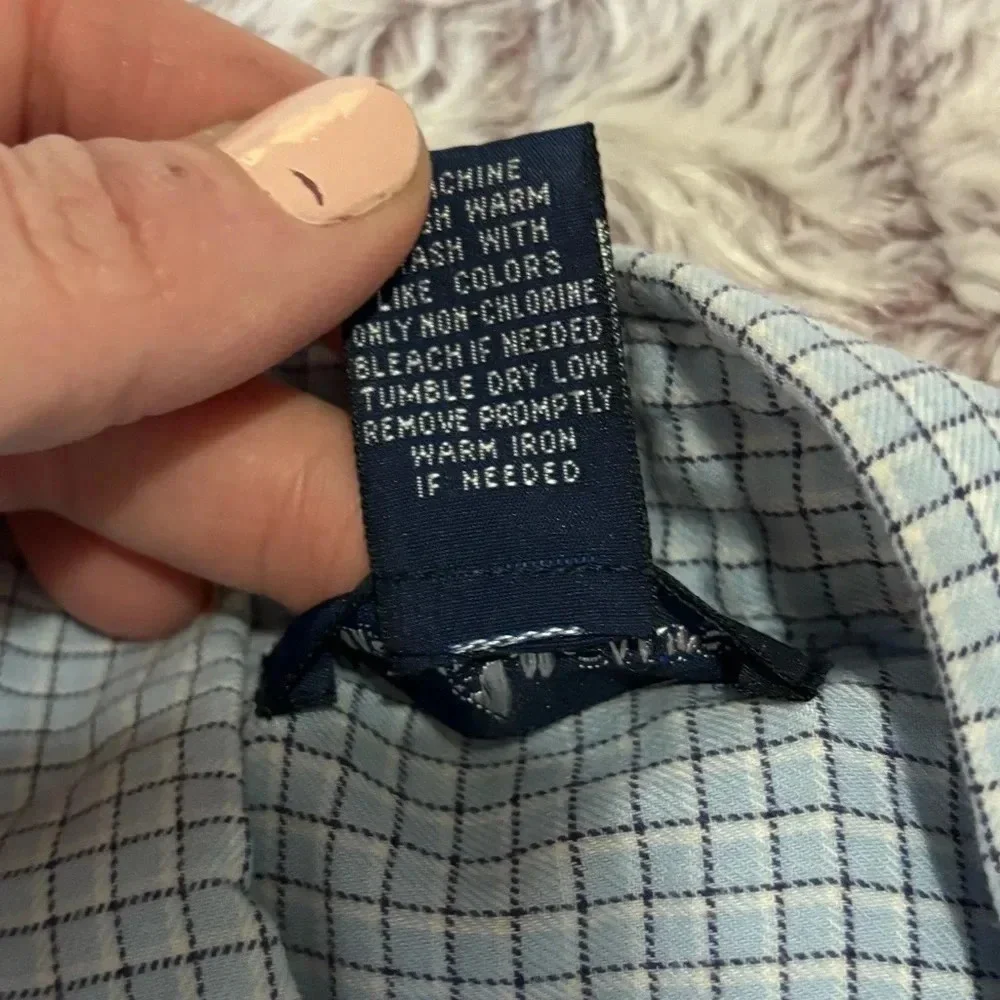 Ralph Lauren Boys Button Up Shirt  Size: 7 with E-land vest 6X/7